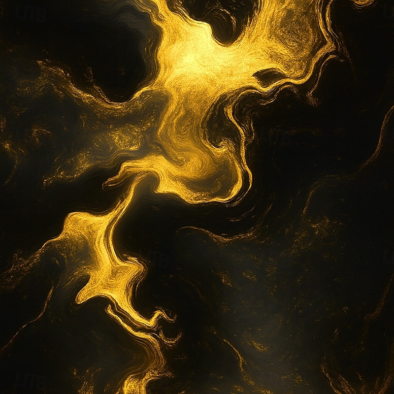 Men's Smoke Geometic Polo Long Sleeve Polo Shirts Lapel Casual Athleisure 3D Print Buttons Spring Fall Winter Black White3