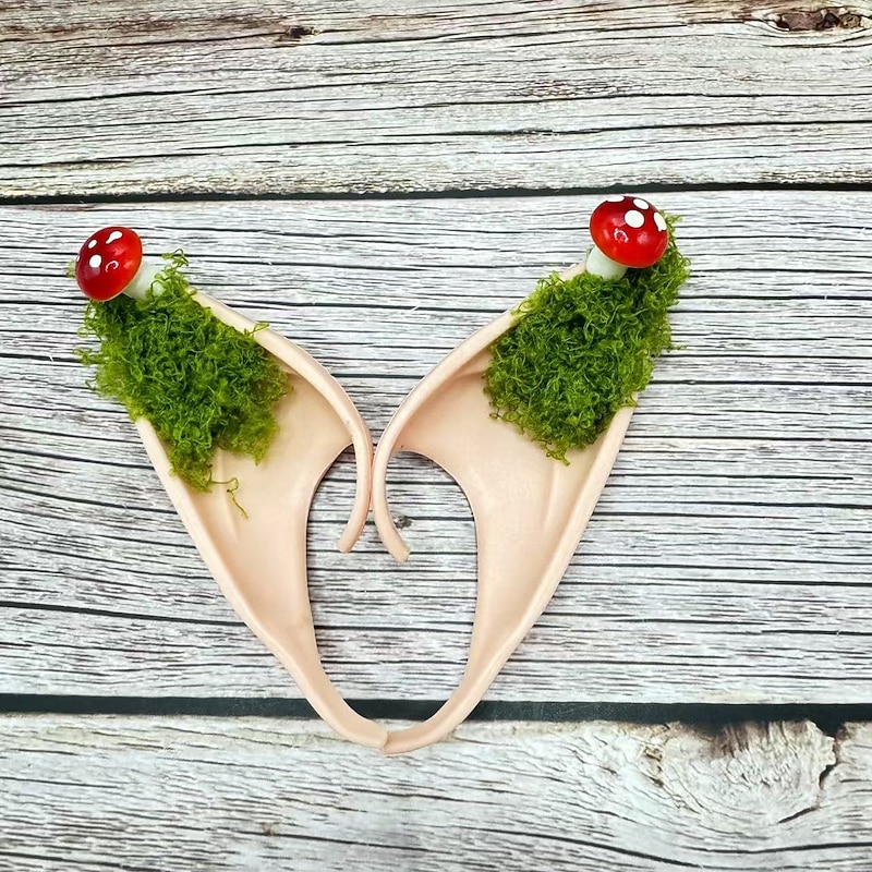 Elf Halloween Ear Cuffs Fantasy Kid's Adults' Women's Girls' Halloween Carnival Performance Party Easy Halloween Costumes Dress Up3