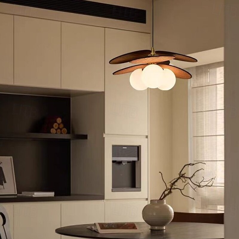 LED Pendant Light 1/3-Light Glass Rattan Chandelier Light Modern Gold Chandeliers Pendant Light Fixture Vintage Globe Ball Ceiling Flush Mount Light Fixture 110-240V110-265V2