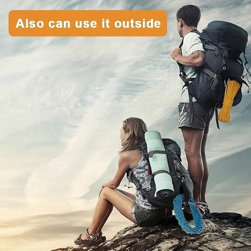 6/10PCS Multi-Purpose Cable Organizer Hangers with Safety Hooks and Loops, Durable Wire, Hose, and Rope Management Solution for Home, RV, and Garage Storage2