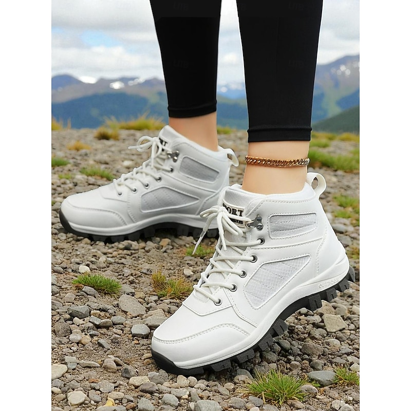 Women's Waterproof Hiking Boots – Durable Non-Slip Outdoor Trekking Shoes for Camping, Travel & Mountain Trails3