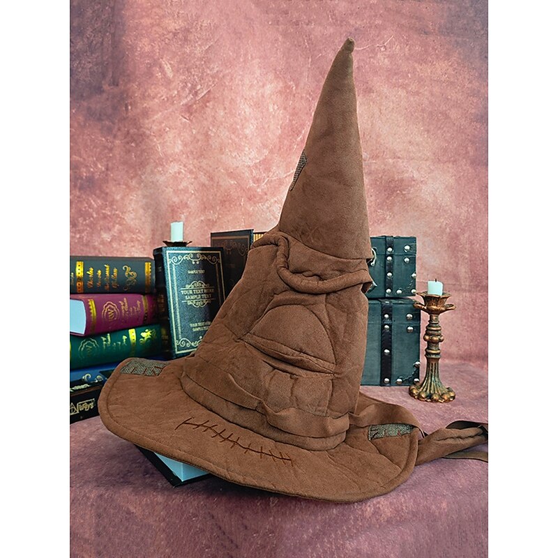 Women's Halloween Witch Hat, Vintage - Style Wizard Costume Accessory, Perfect for Cosplay & Halloween Parties3