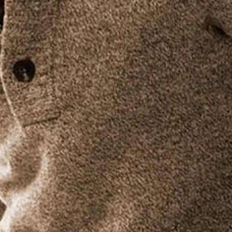 Men's Sweater Pullover Sweater Jumper Ribbed Knit Regular Tops Knitted Slim Fit Plain High Neck Knitwear Contemporary Casual Daily Wear Clothing Apparel Fall Khaki S M L3