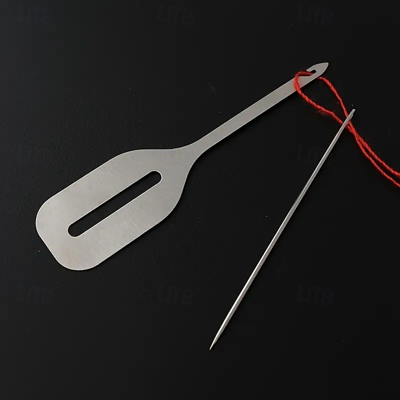 4PCS Stainless Steel Needle Threaders, Quick Sewing and Embroidery Threading Tools for Hand Sewing, Cross Stitch, DIY Crafts and Knitting Accessories3