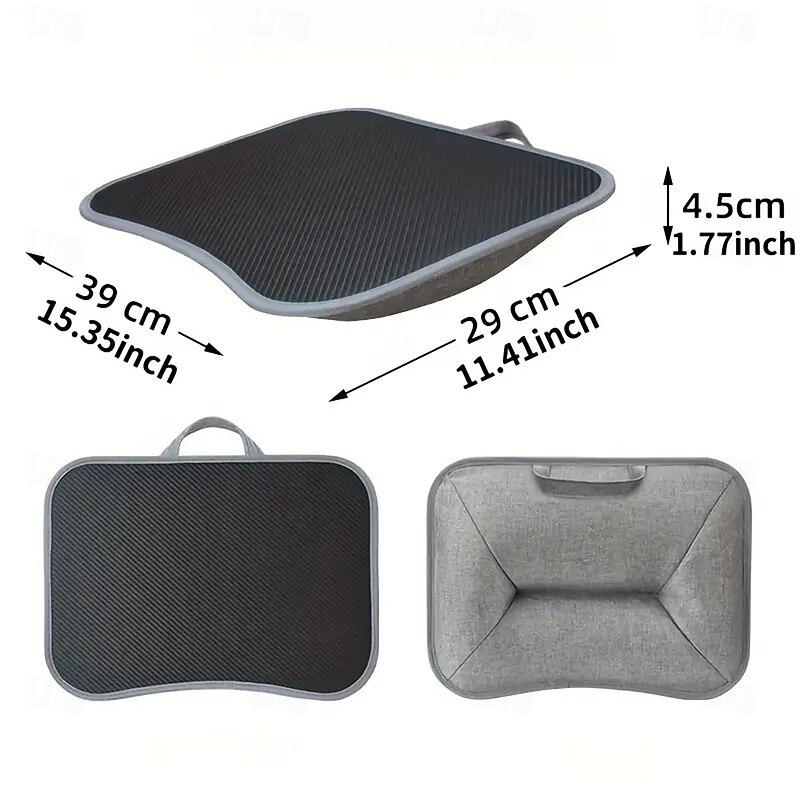 1 Portable Foam Particle Laptop Desk - Ideal for Bed Office and Travel  Ideal for Tablets and Books3