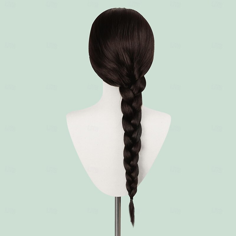 Synthetic Hair Cosplay Wig Movie Elphaba Cosplay Wigs Costume Adult Women Roleplay Wig Halloween Wigs3