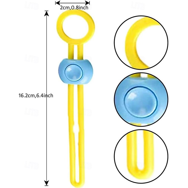 50pcs Multi-Purpose Sealer Set Portable Bag Clamp Food Clip for Sealing Food Bags and Organizing Wires Reusable Zipper Tie Practical Binding Rope Tape Sealing Clip Random Color2