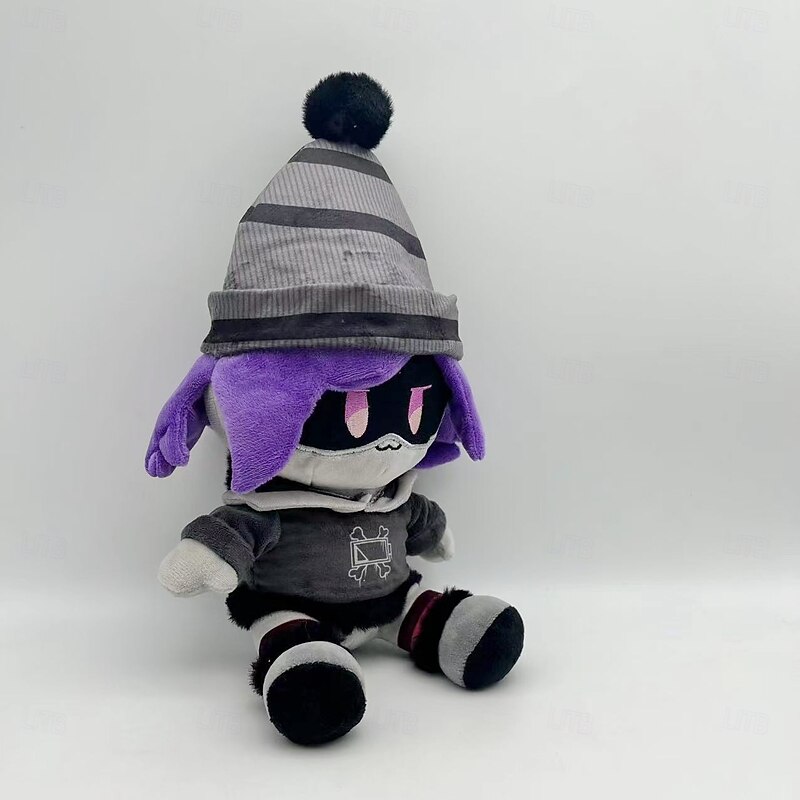 8.6/11.8 Inch Murder Cartoon Plush Stuffed Figure Pillow for Room Decor for Video Game Fans4