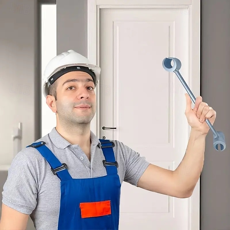 Door Hinge Adjustment Tool 14-19mm/23-25mm Hinges Gap Adjusting Wrench Double Headed Seam Adjustments Tool for Hinge Hole Repair2