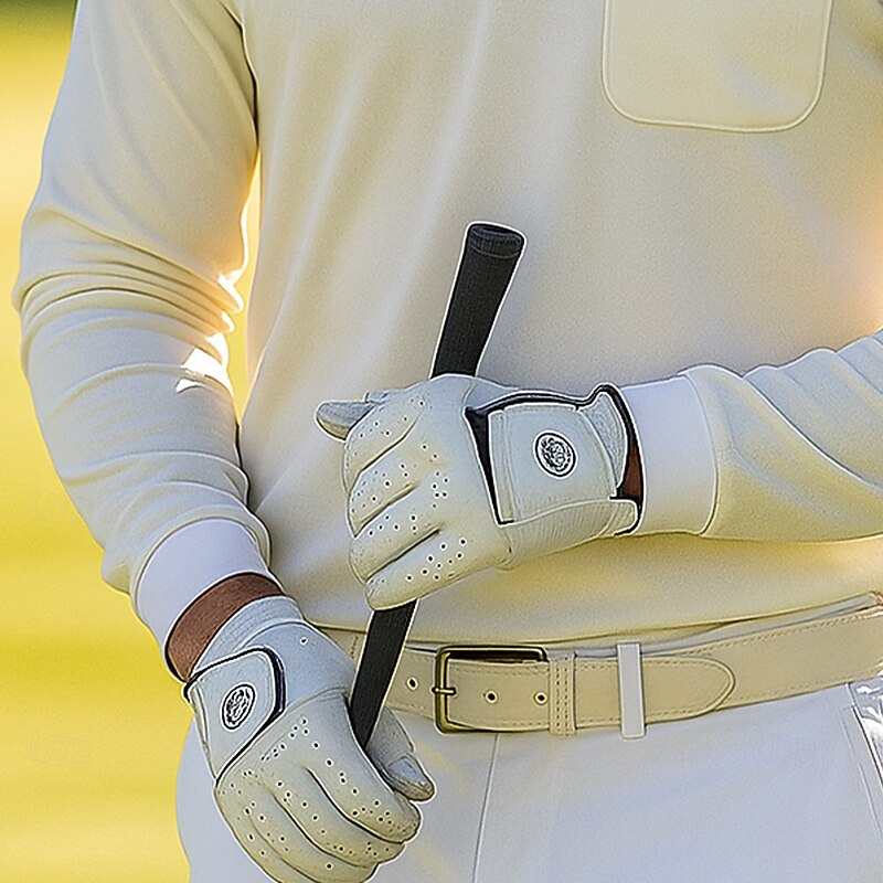 Men's Polo Shirts Golf Polos Shirts Business Casual Lapel Classic Long Sleeve Fashion Basic Solid Color Plain Pocket Color Block Fall Winter All Seasons Regular Fit Beige Polo Shirts3