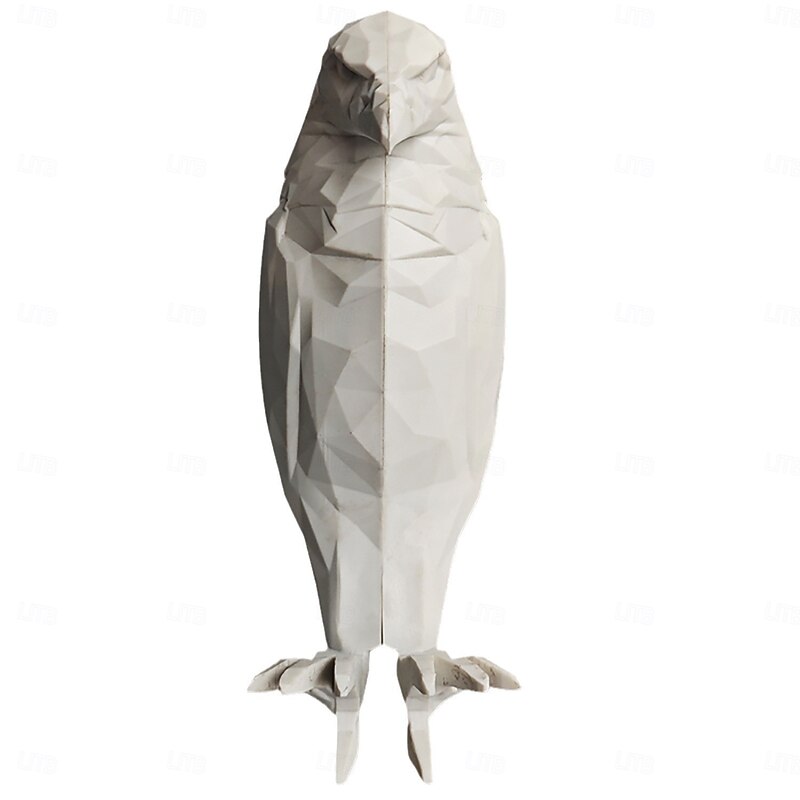 3D Animal LED Wall Light - Bald Eagle Shadow Lamp, Resin Statue, Battery Operated Night Light for Garden, Bedroom, Office, Stairs3