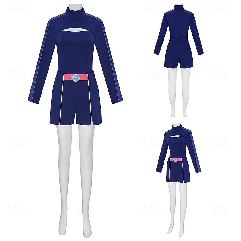 Zombie School Zombies 4 Cheerleader Addison Outfits Shorts Movie Cosplay Costume Movie Cosplay for Women's Adults' Halloween Performance Halloween Masquerade3