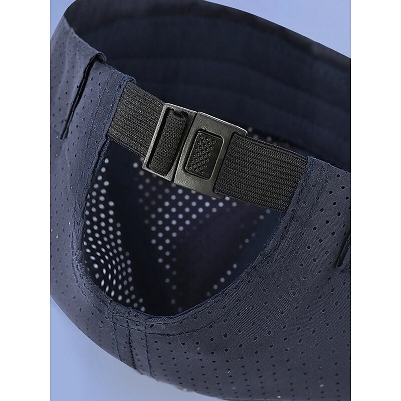 Men's Lightweight Quick-Dry Docker Cap – Breathable Folded Brim Beanie Hat for Summer Travel, Sports and Outdoor Casual Style3