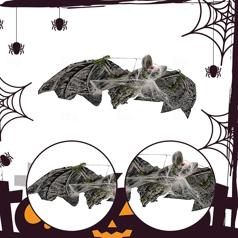 Halloween Bat Decoration Versatile Props Horror Spooky2