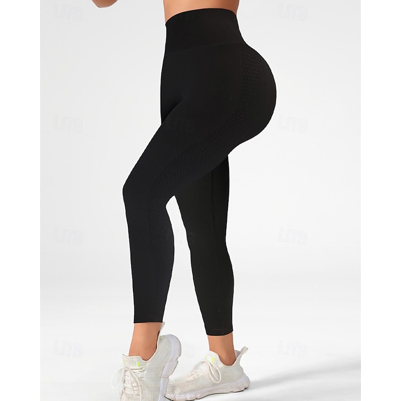 Women's Slacks Leggings Cozy Leggings Streetwear Casual Full Length Natural Plain Elastic Waist Comfortable Street Holiday Daily Wear Black Dark Navy Fall Regular Fit2