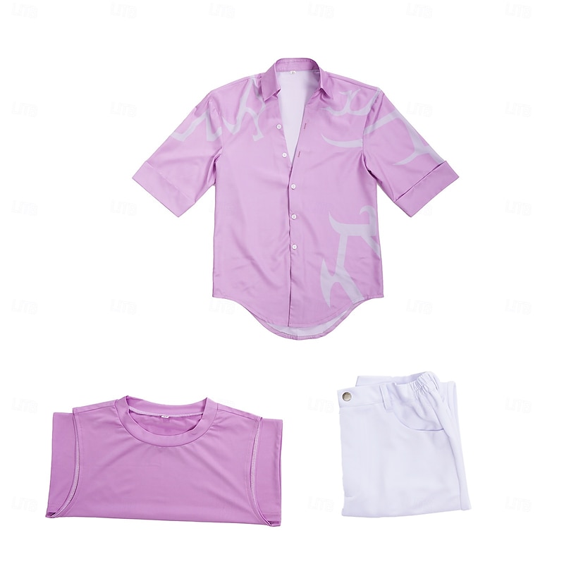 Korean Idol Inspired Pop Star Costume Virtual Idol Movie Cosplay for Men's Adults Halloween Carnival Performance Comic Con Anime Expo2