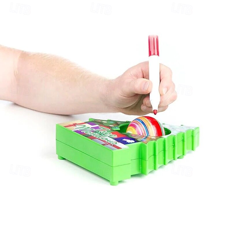 Christmas Ornament Decoration Kit Tree Hanging Set for Kids DIY Handcraft Holiday Decor Electric Painting Ball Creative Festive Christmas Party Home Accessory2