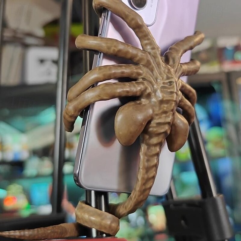 Phone Holder Alien Romulus Phone Holder Shape Design Creative Design Multi-Functional Stable Support Gifts4