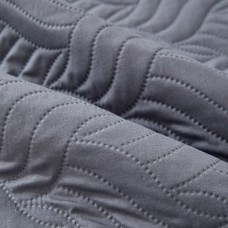 Quilted Waterproof Bed Cover - Lightweight Washable Blanket, Mattress Protector & Multi-Purpose Bedspread3