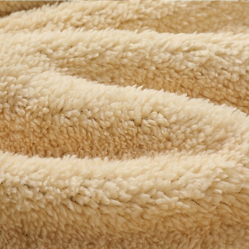 Men's Hoodie Full Zip Hoodie Fleece Hoodie Fleece lined Hoodie Brown Khaki Hooded Plain Patchwork Color Block Sports & Outdoor Casual Daily Streetwear Cool Sportswear Fall Winter Clothing Apparel4