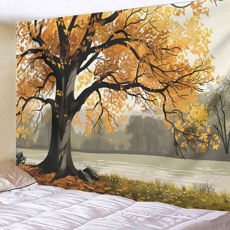 Tapestry Blanket Wall Hangings Forest Rustic Cottagecore Bedroom Living Room Dorm Home Decor3
