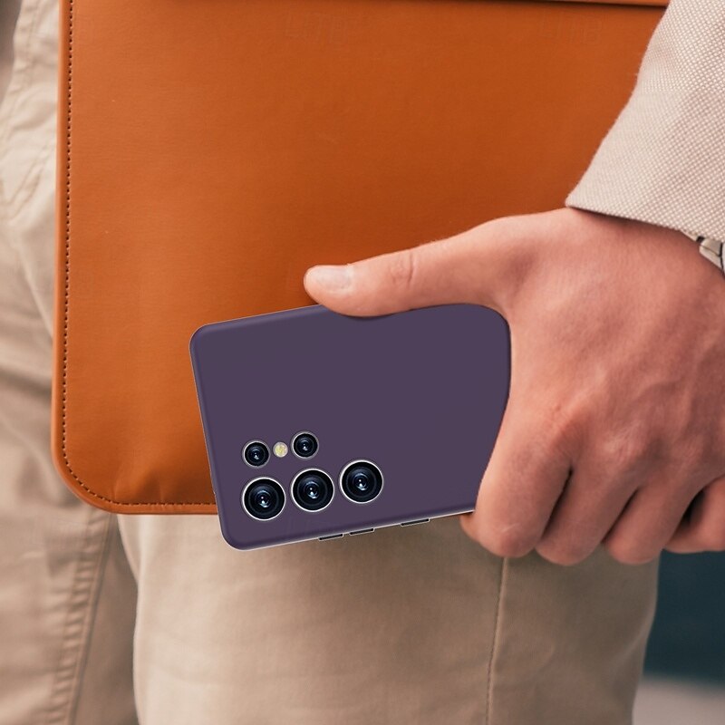 Phone Case For Samsung Galaxy S25 S24 S23 Ultra Plus S22 Plus  Ultra Back Cover Shockproof Retro TPU PC2