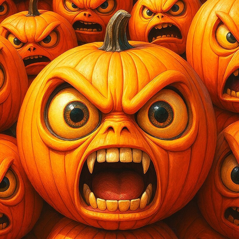 Halloween Men's Pumpkin 3D Cartoon Halloween Costumes Shirt Stand Collar Shirt Long Sleeve Dark Gothic Style Outdoor Holiday Spring Fall Mandarin Collar Band Collar Button-Down Linen Like Shirt Orange2