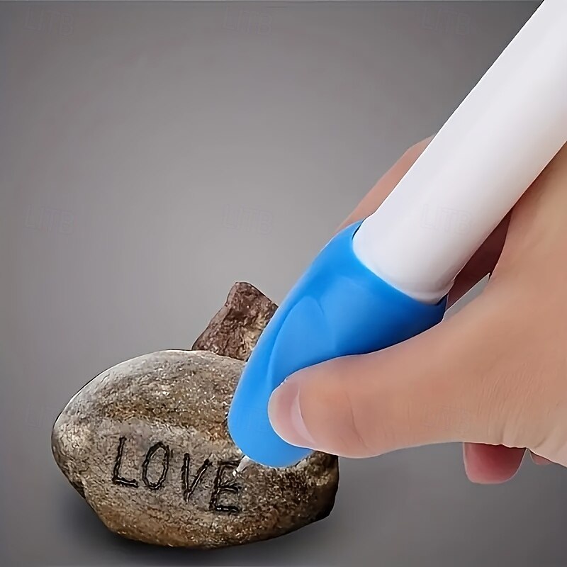 Mini Electric Carving Pen - Cordless, Precision Etching Tool for Name Writing, Plastic, Battery Powered