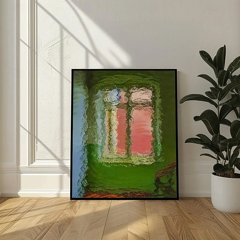 Whispers of Reflection, Oil Painting on Canvas- Wall Art for Home Decor, Wall Art for New Home as a Housewarming Gift3