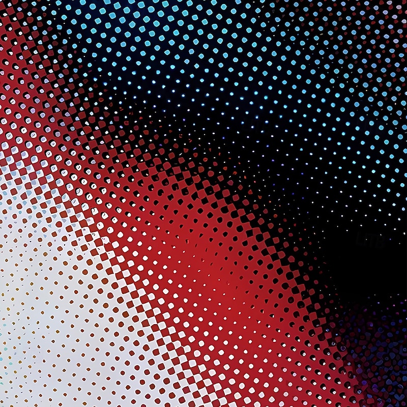 Men's Abstract Geometic Polo Long Sleeve Polo Shirts Lapel Casual Athleisure Daily Wear 3D Print Buttons Spring Fall Winter Red Blue Green4