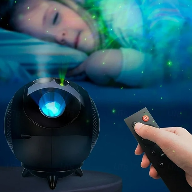 Romantic Nebula Light Projector Adjustable Angle and Star Brightness Long Lasting Lamp Gift for Friends Lover Families2