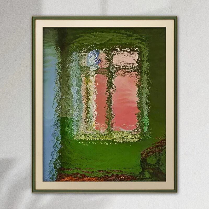 Whispers of Reflection, Oil Painting on Canvas- Wall Art for Home Decor, Wall Art for New Home as a Housewarming Gift