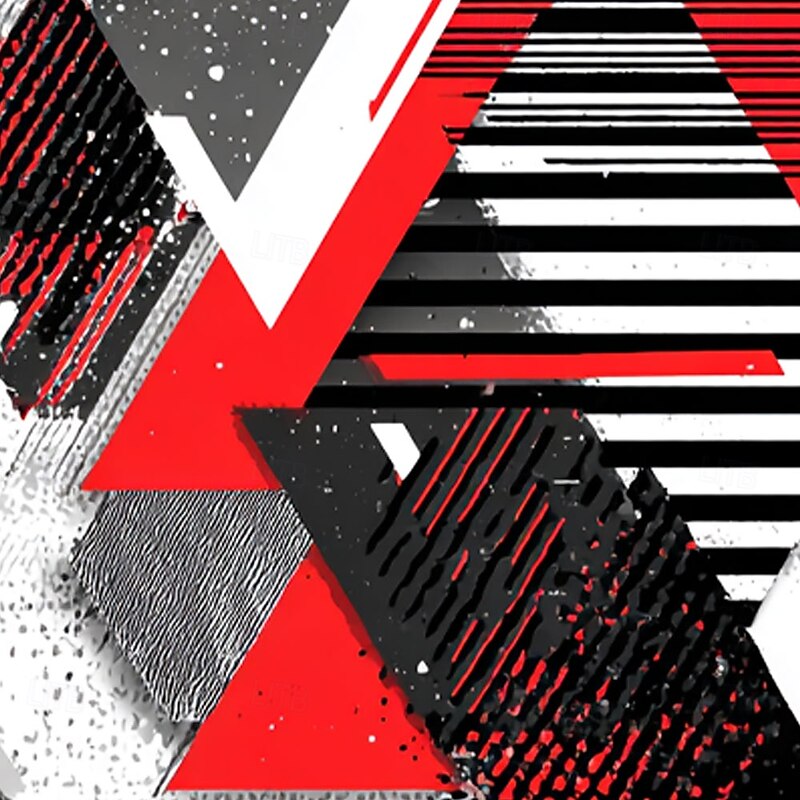 Men's Geometric Color Block Grid / Plaid Shirt Satin Shirt Dress Shirt Long Sleeve Fashion Casual Vacation Dailywear Summer Spring Fall Turndown 3D Print Button Up Shirts Red Purple Orange Dark Blue2