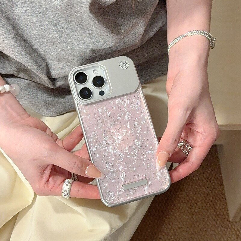 Phone Case For 16 15 14 Pro Max Plus 13 Pro Max Back Cover Shockproof Retro PC4