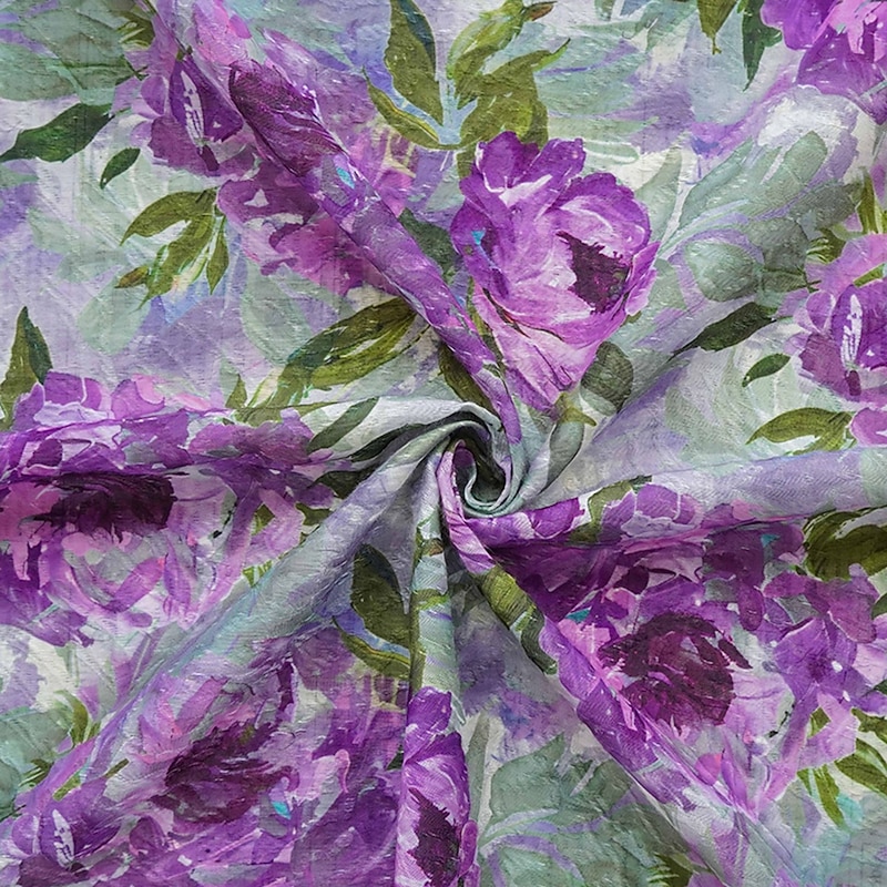 Purple Blue A-Line Mother of the Bride Dress Elegant Bateau Neck Floor Length Pinstripe Long Sleeve with Color Block4