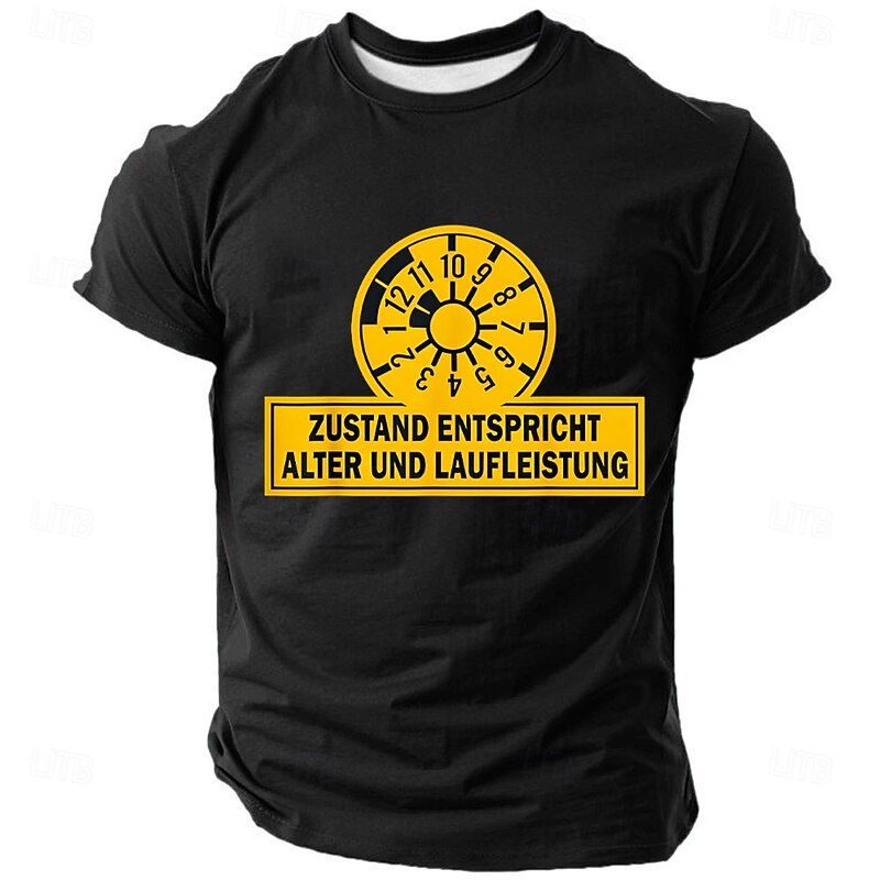 Men's Funny Graphic T-Shirt: 