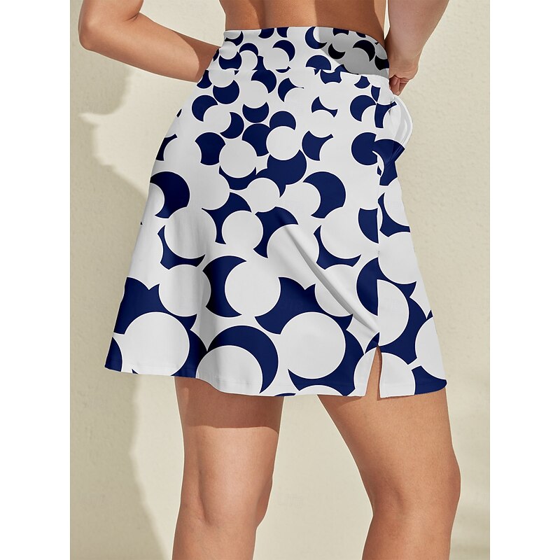 Women's Tennis Skirts Golf Skirts Dark Blue Skirt Ladies Golf Attire Clothes Outfits Wear Apparel3