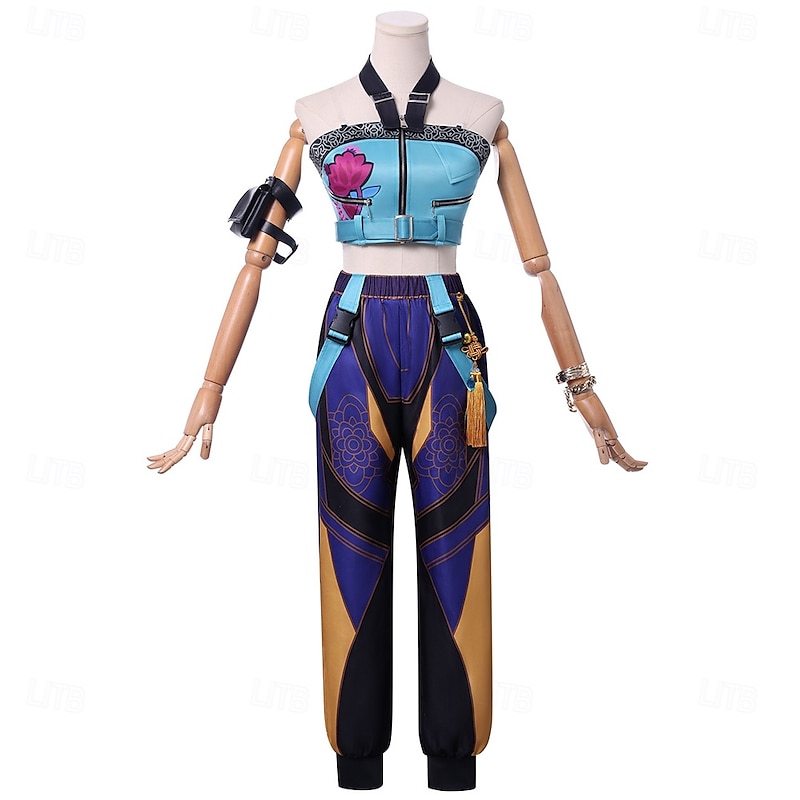 Korean Idol Inspired Idol Pop Star Costume Fancy Dress Virtual Idol Movie Cosplay for Women's Adults Halloween Carnival Performance Comic Con Anime Expo