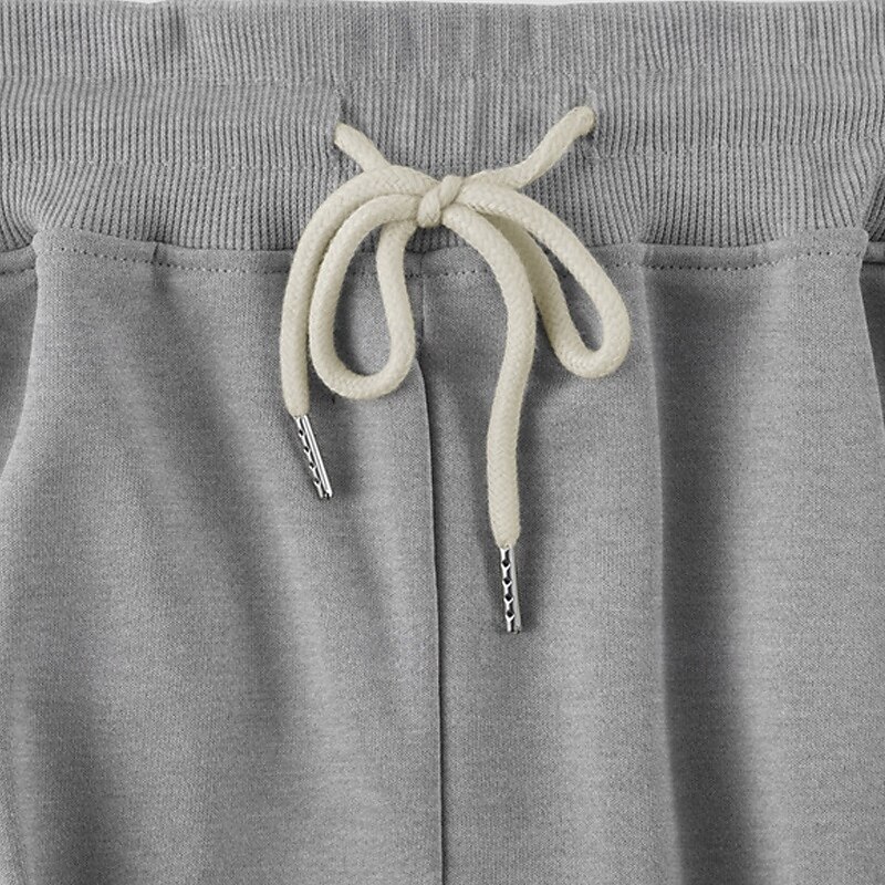 Men's Sweatpants Joggers Trousers Cargo Sweatpants Drawstring Elastic Waist Multi Pocket Plain Comfort Sports Outdoor Daily Fashion Casual Black Red Micro-elastic4