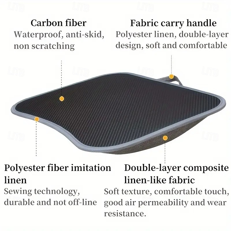 1 Portable Foam Particle Laptop Desk - Ideal for Bed Office and Travel  Ideal for Tablets and Books4