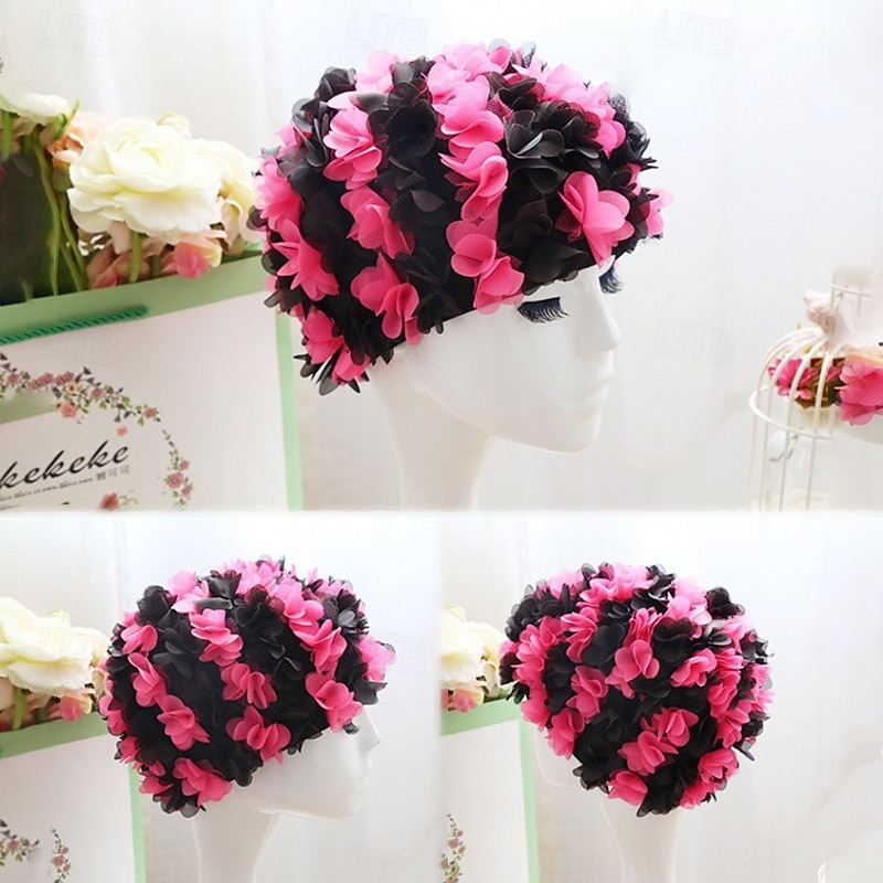 Fabric Swim Cap for Adults Nylon Extra Room Fit Comfortable Chlorine Resistant & Hypoallergenic Swimming Surfing2