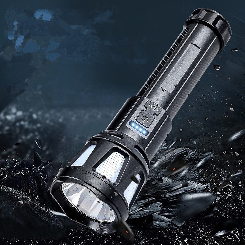 Side Light Flood Flashlight with Dual Source of Light for Multifunctional Outdoor LED Light Portable Charging Worklight Camplight3