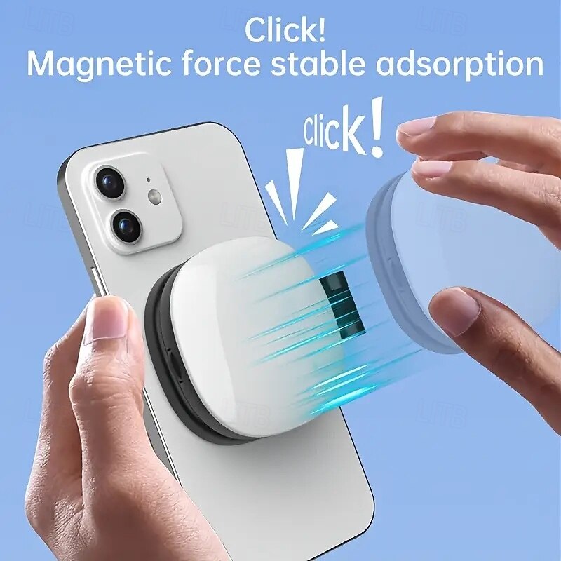 Magnetic Selfie Light for Mobile Phones Live Streaming Photography Mini Portable Makeup Mirror Foldable Pocket Light LED Light4