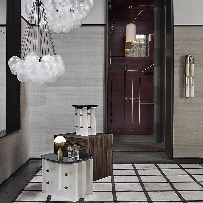 LED Wall Sconce Lamp Metal Indoor 60cm 2 Light Minimalist Wall Mount Light Long Home Decor Lighting Fixture Indoor Wall Wash Lights for Living Room Bedroom3