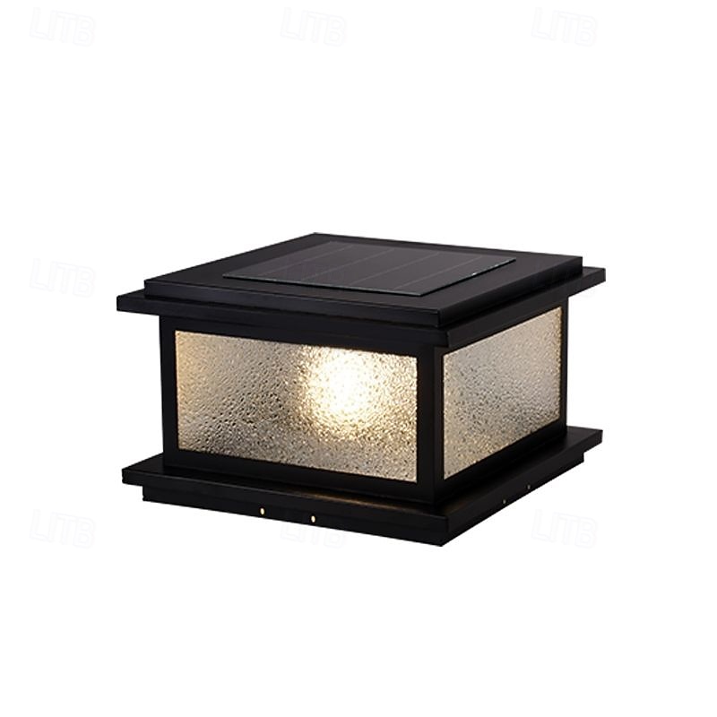 Modern Minimalist Solar Path Lights Outdoor Bright Solar Lights Outdoor Waterproof LED Solar Garden Lights Metal Landscape Lighting3