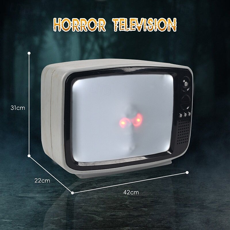 Halloween TV LED Light Pops Decoration Trick or Treat Home Party Ornament2