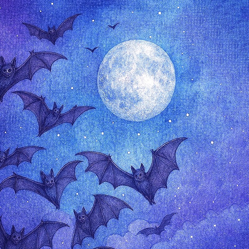 Halloween Men's Bat Halloween Costumes Shirt Stand Collar Shirt Long Sleeve Dark Gothic Style Outdoor Holiday Spring Fall Mandarin Collar Band Collar Button-Down Linen Like Shirt Blue2