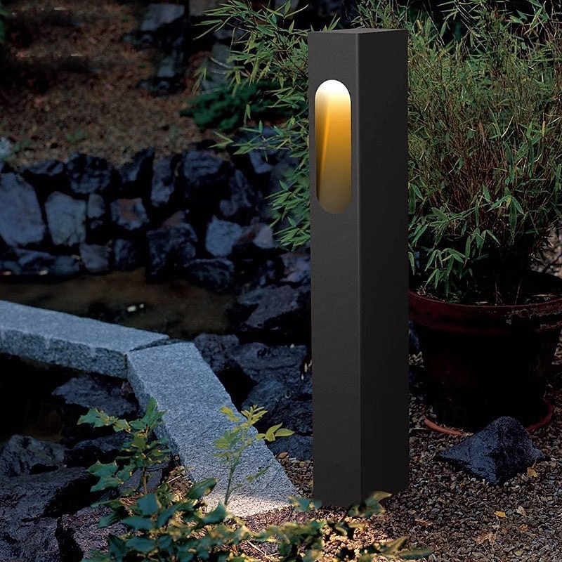 Outdoor LED Path Lights 60cm Metal Light, Modern Design Garden Lamp, IP65 Weatherproof, Garden Floor Lamp