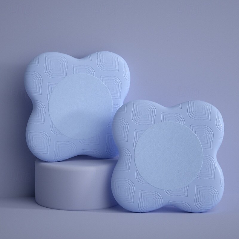 Exercise Yoga Mat 2 cm Durable TPE Maintaining balance for Exercise & Fitness Pilates Pink Blue Purple4