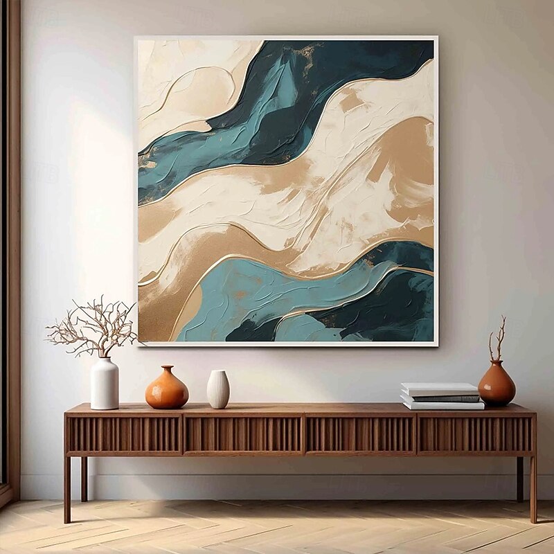 Handmade Oil Painting Canvas Wall Art Decoration Abstract Modern for Home Dining Room Decor Rolled Frameless Unstretched Painting3